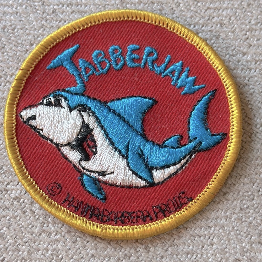 Hanna Barbara - Jabberjaw Shark Embroidered Patch